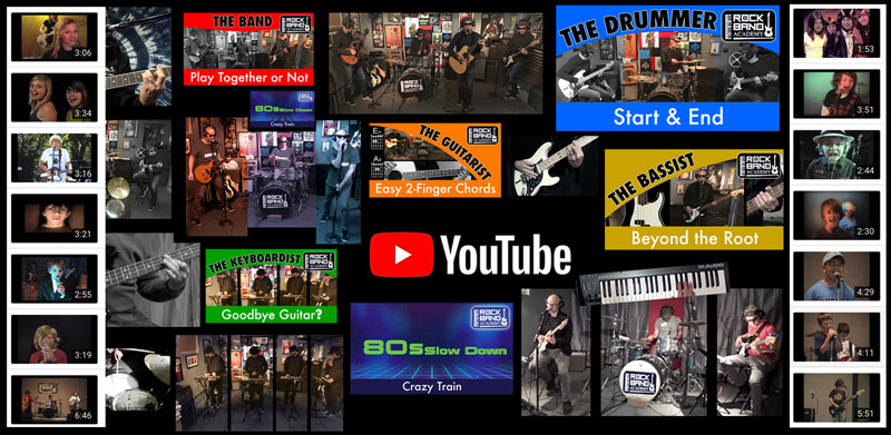 Rock Band Academy YouTube Channel